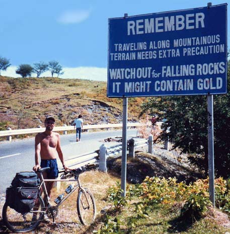 long and strenuous days on the bicycle